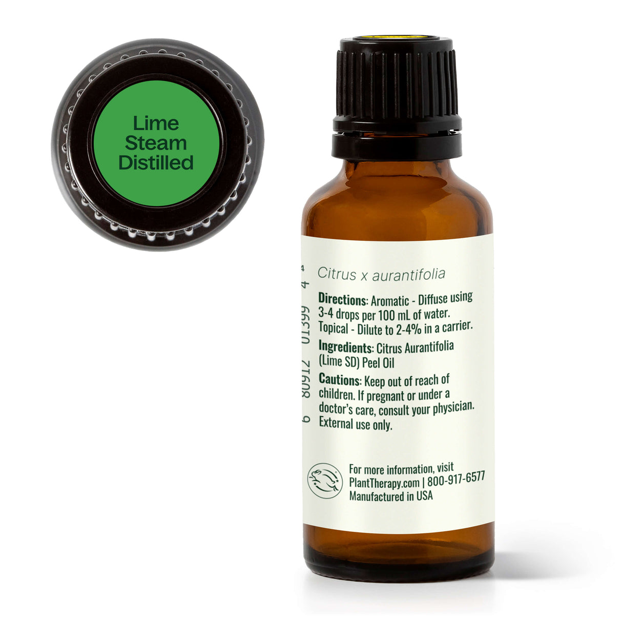 Lime Steam Distilled Essential Oil from Plant Therapy