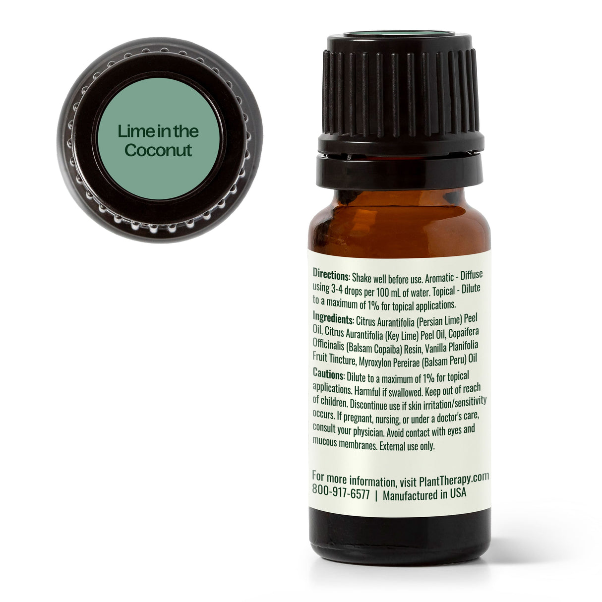 Lime in the Coconut Essential Oil Blend from Plant Therapy