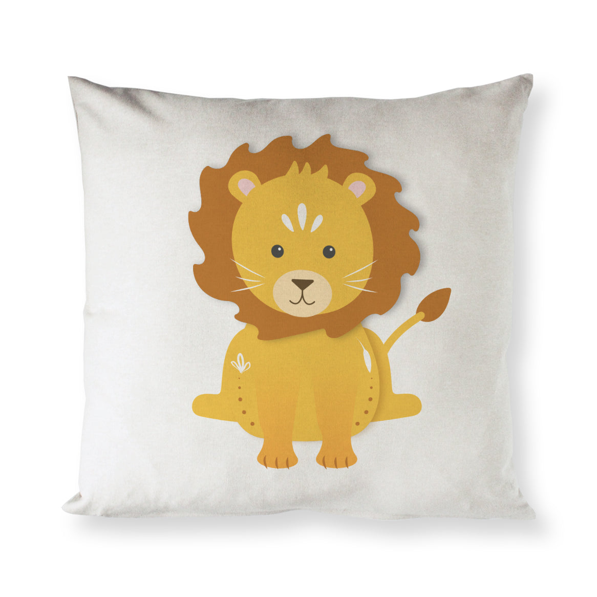 Lion Baby Pillow Cover from The Cotton & Canvas Co.