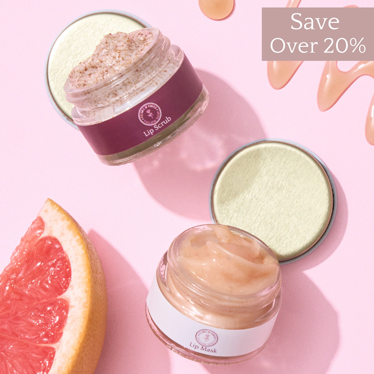 Lip Kit Duo from Clara & Fritz Tallow Shop