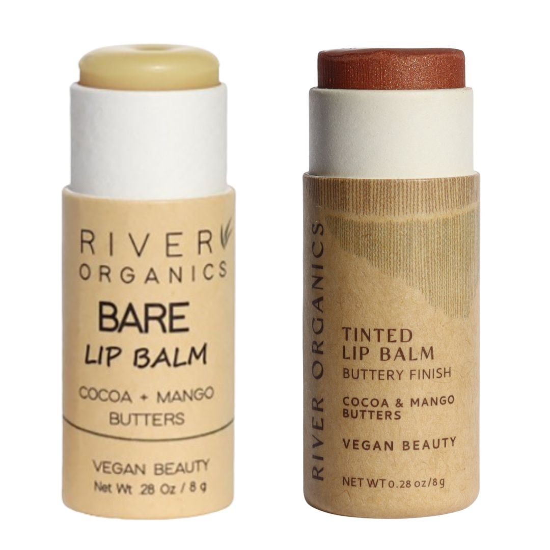 Lip Balm or Lip Stain Sets From River Organics