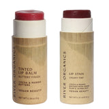 Lip Balm or Lip Stain Sets From River Organics