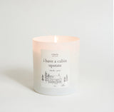 I Have A Cabin Upstate from Literie Candles