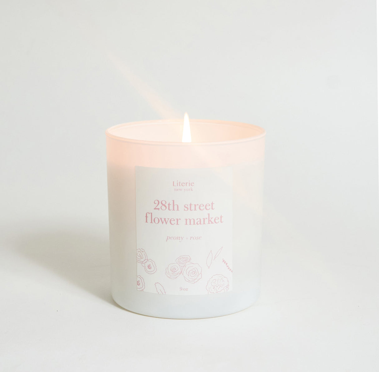 Candle - 28th Street Flower Market from Literie Candles