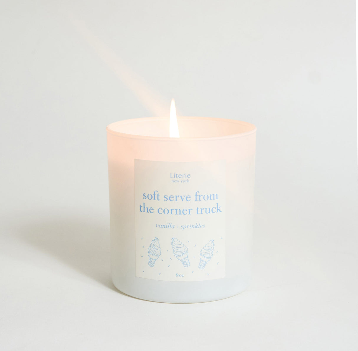 Soft Serve From The Corner Truck Literie Candles