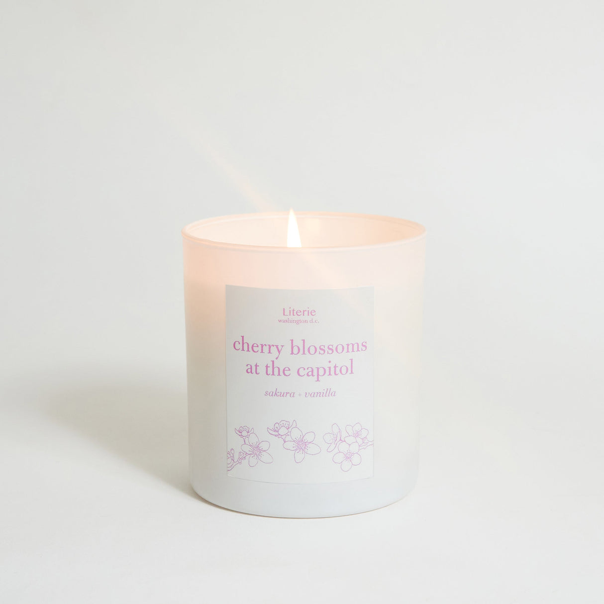 Cherry Blossoms at the Capitol from Literie Candles