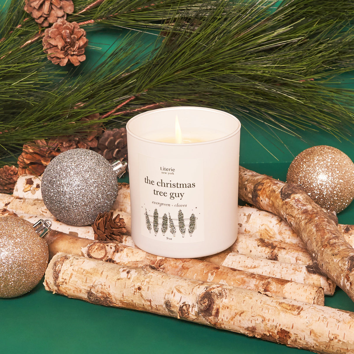 The Christmas Tree Guy from Literie Candles