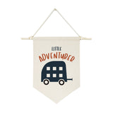Little Adventurer Hanging Wall Banner from The Cotton & Canvas Co.
