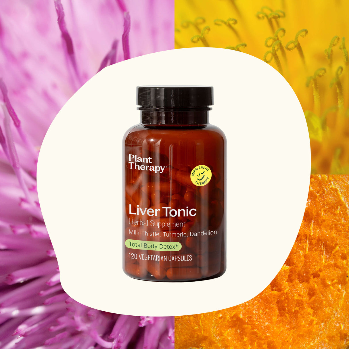Liver Tonic Herbal Supplement - 120 Capsules from Plant Therapy