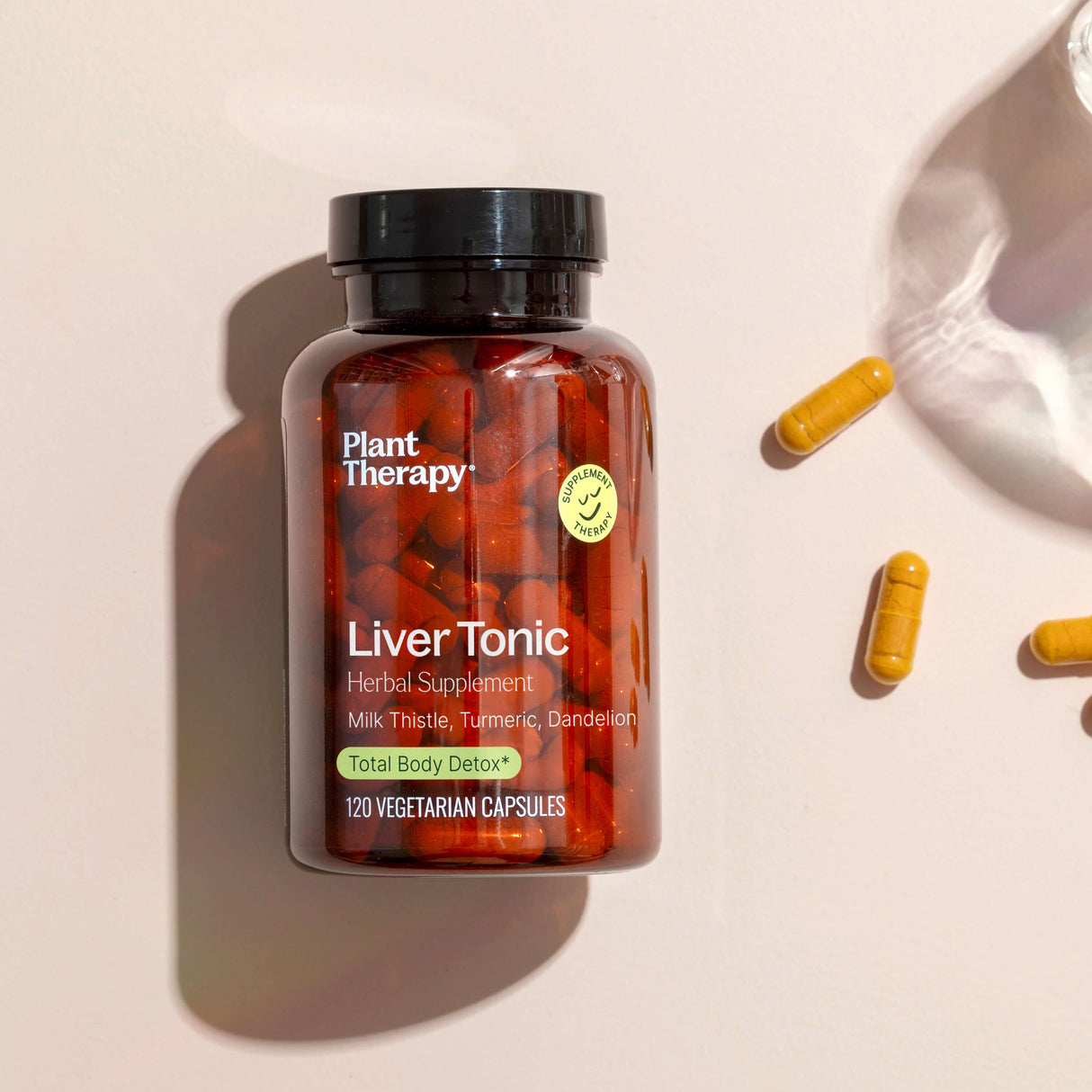 Liver Tonic Herbal Supplement - 120 Capsules from Plant Therapy