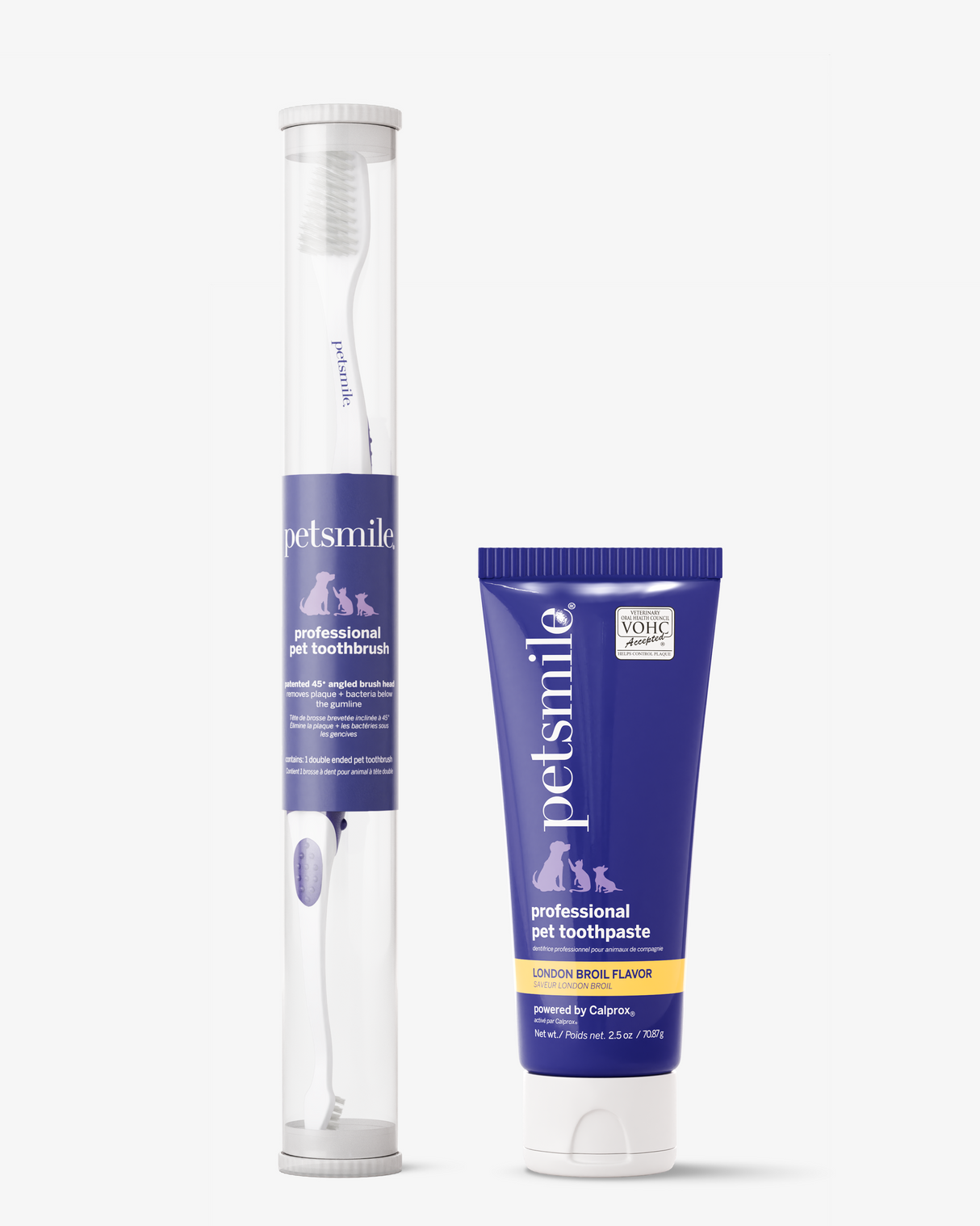 Professional Toothpaste London Broil Small & Professional Pet Toothbrush from petsmile