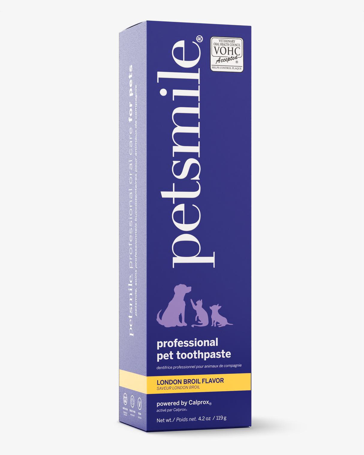 Professional Toothpaste London Broil Large & Professional Pet Toothbrush from petsmile