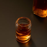 Whiskey Decanter Set 7.7 Oz with Two 1.6 Oz Shot Glasses | Pistol Gun Unique Birthday Gift Ideas For Son, Gifts for Men Dad, Home Bar Gifts, Drinking Accessories Funny Military Present Cool Dispenser from The Wine Savant