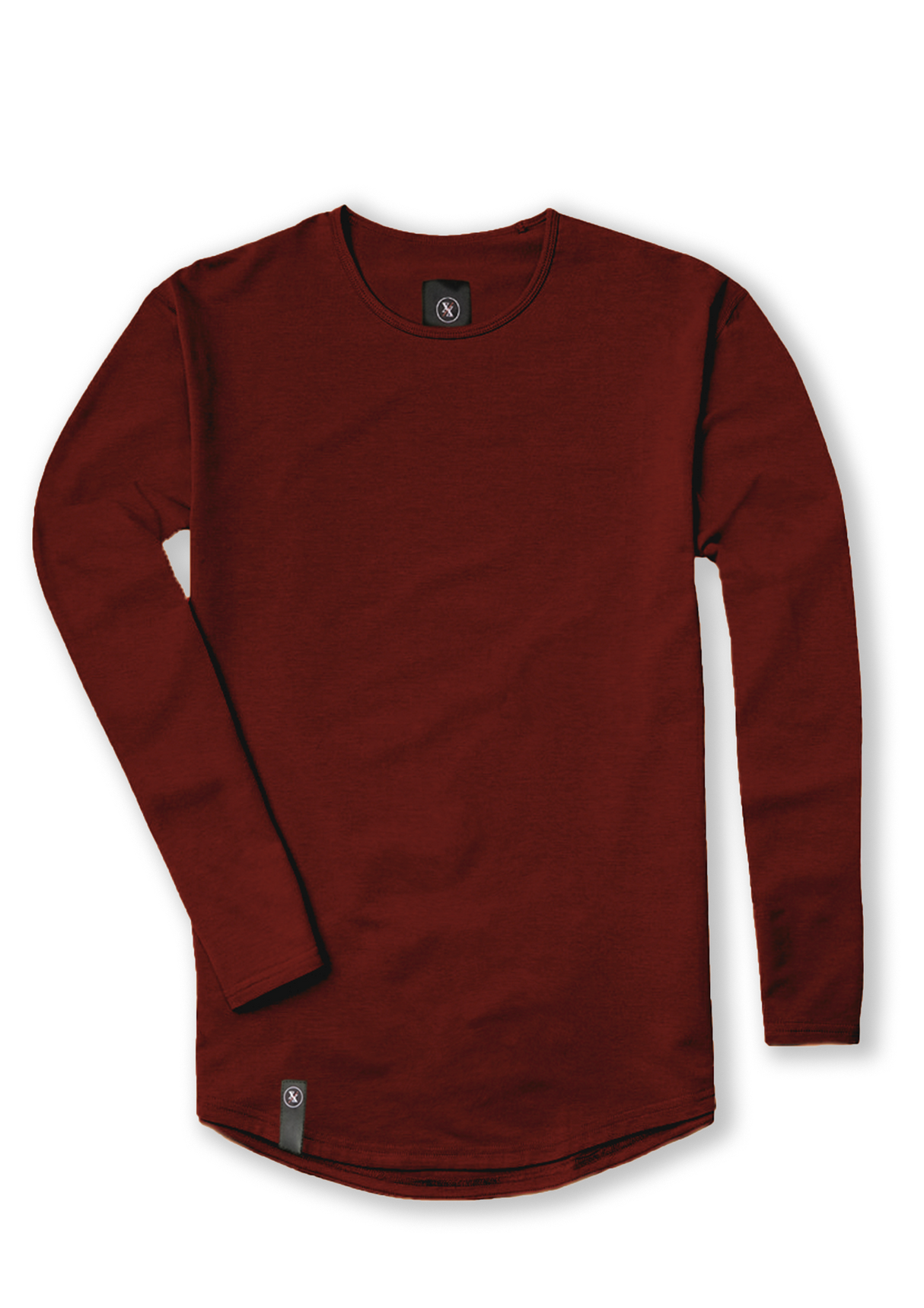 L/S Curved Hem from Ten/10 Apparel