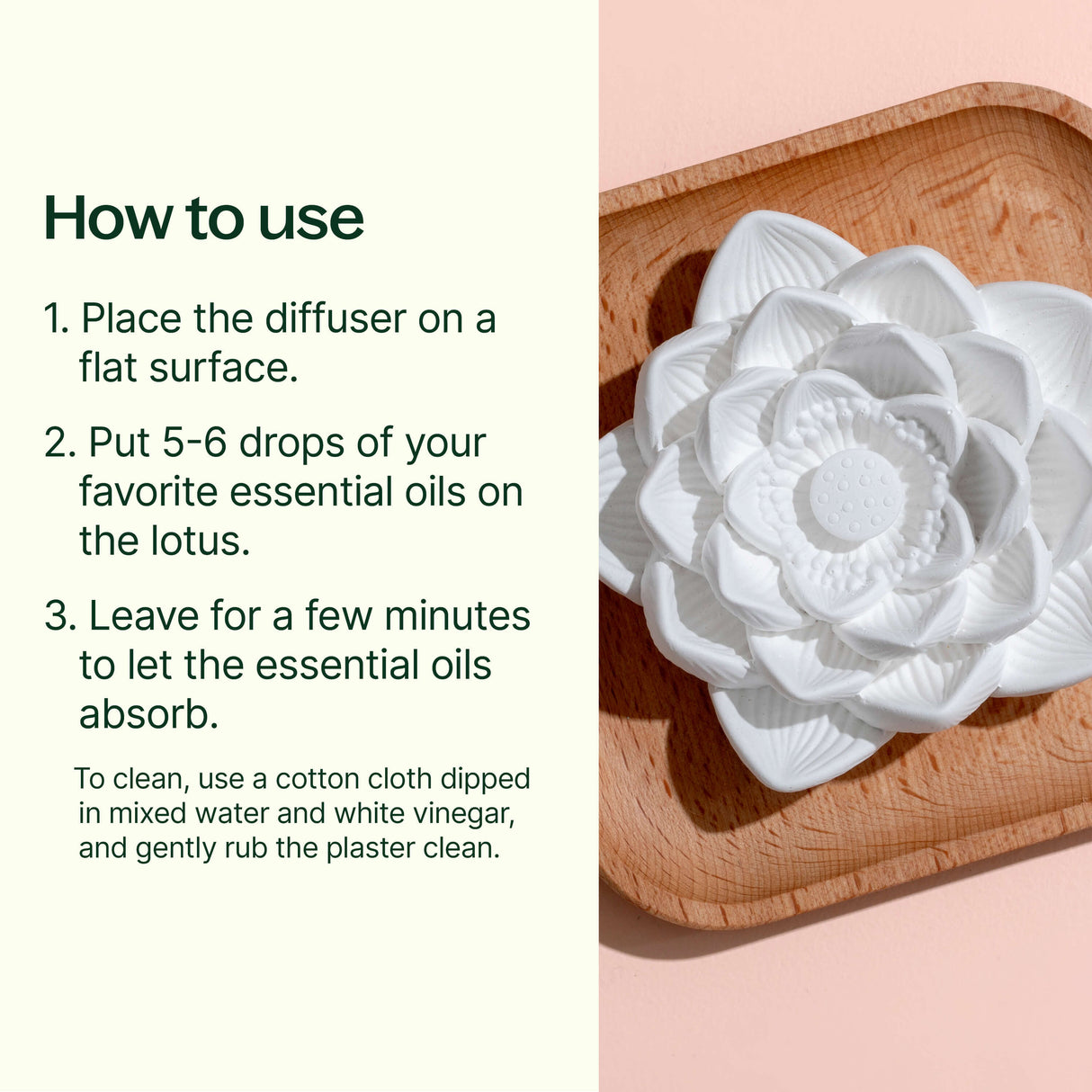 Passive Lotus Diffuser from Plant Therapy