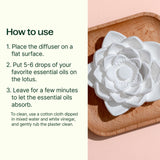 Passive Lotus Diffuser from Plant Therapy