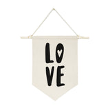 Love Hanging Wall Banner from The Cotton & Canvas Co.