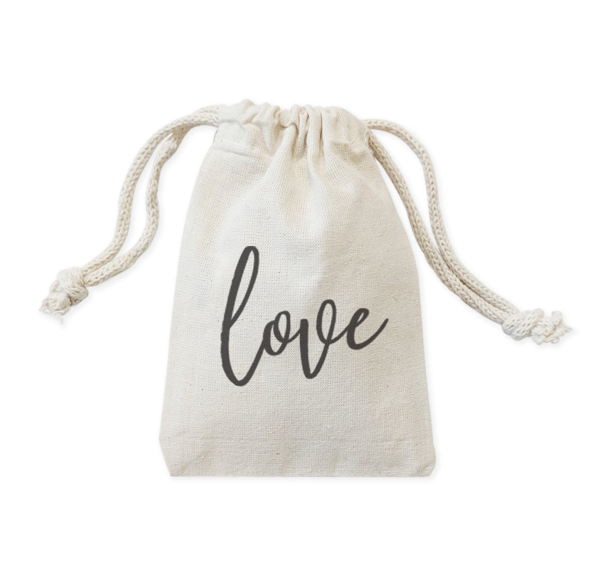 Love Wedding Favor Bags, 6-Pack from The Cotton & Canvas Co.