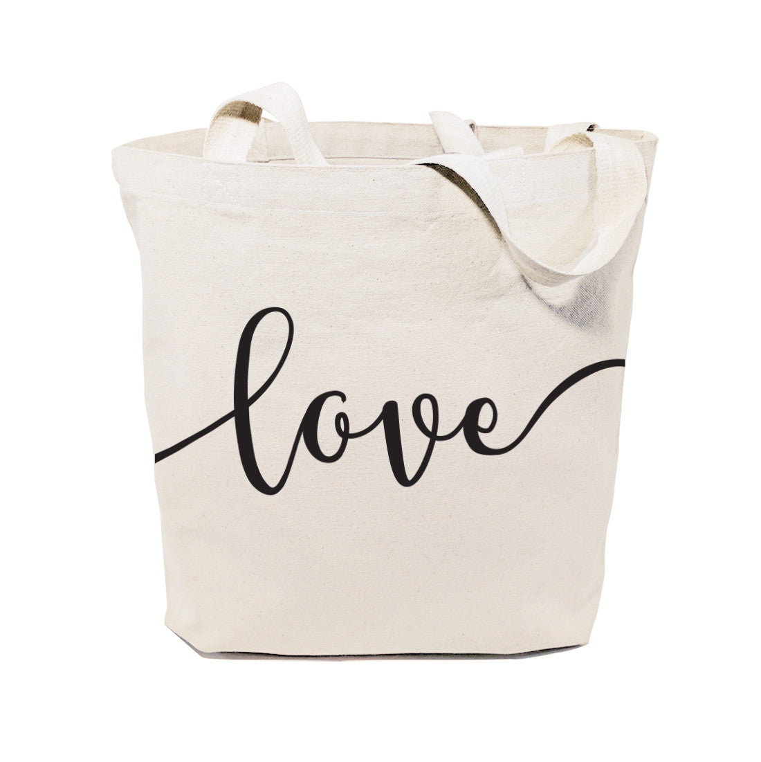 Love Cotton Canvas Tote Bag from The Cotton & Canvas Co.