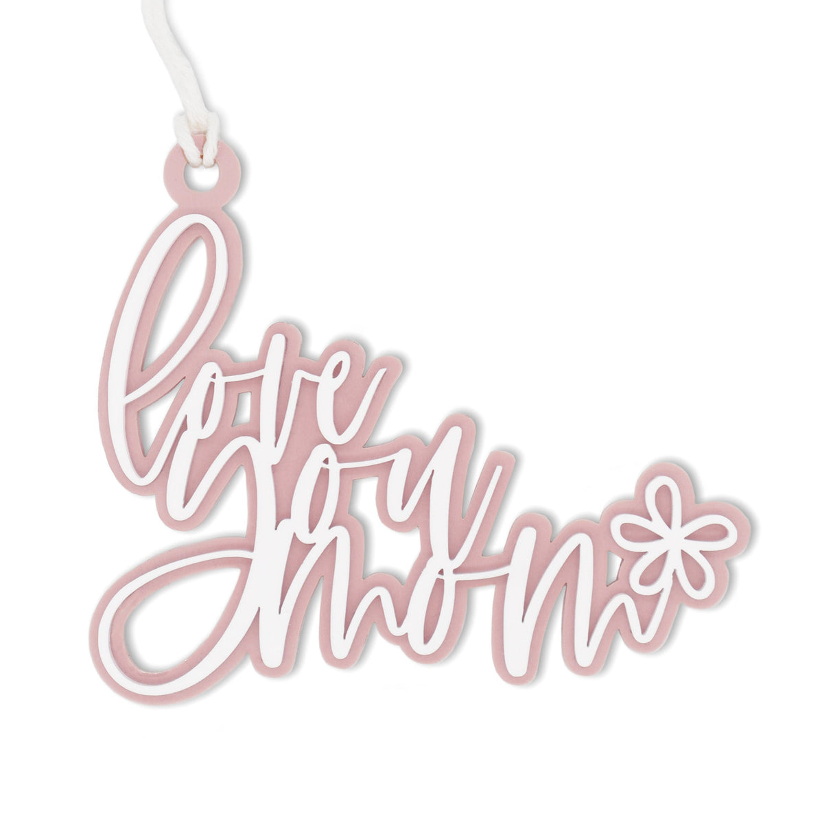 Love You Mom Mother's Day Basket Gift Tag from The Cotton & Canvas Co.