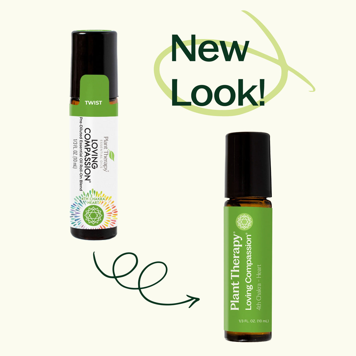 Loving Compassion (Heart Chakra) Essential Oil Pre-Diluted Roll-On from Plant Therapy