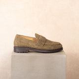 Men's Antelope Textured Suede Lug Centesimo