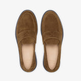 Men's Brown Suede Lug Centesimo