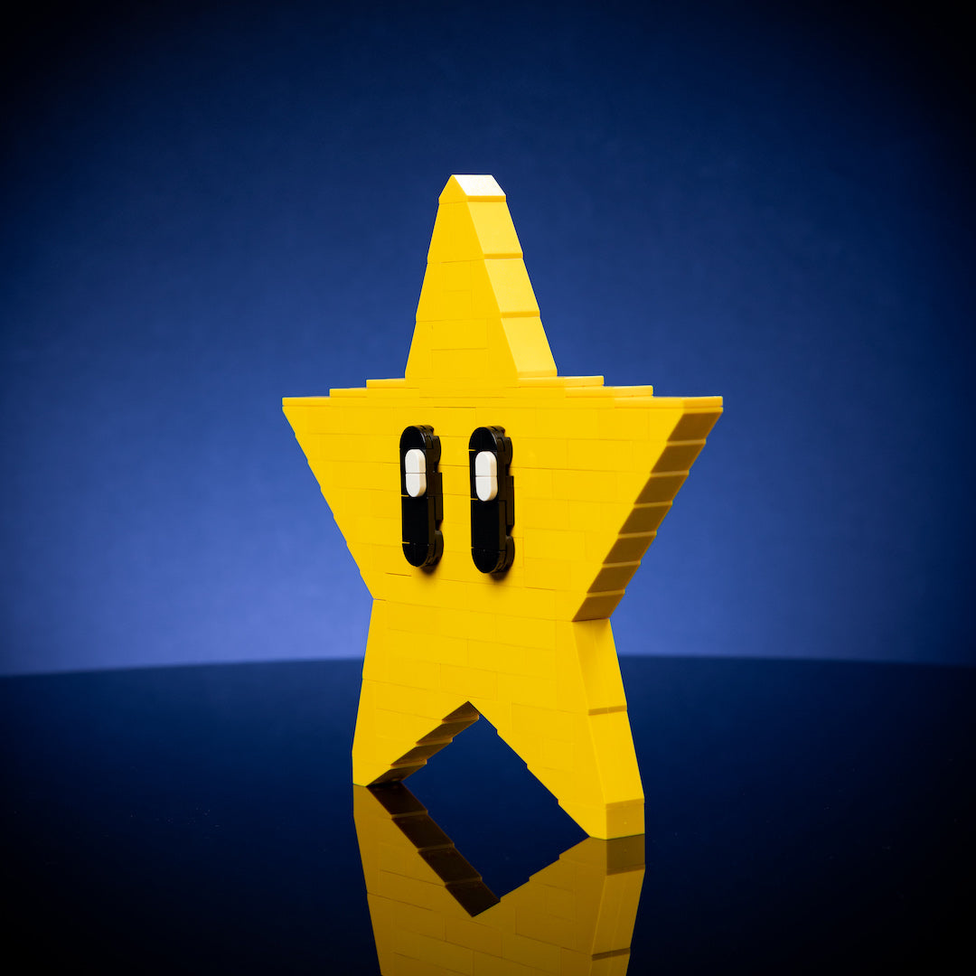 Life-Sized Yellow Star from Bricker Builds
