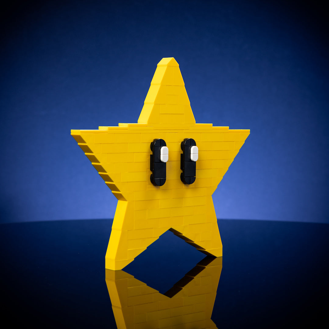 Life-Sized Yellow Star from Bricker Builds
