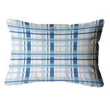 Plaid Indoor/Outdoor Pillow - Lumbar from CB Studio