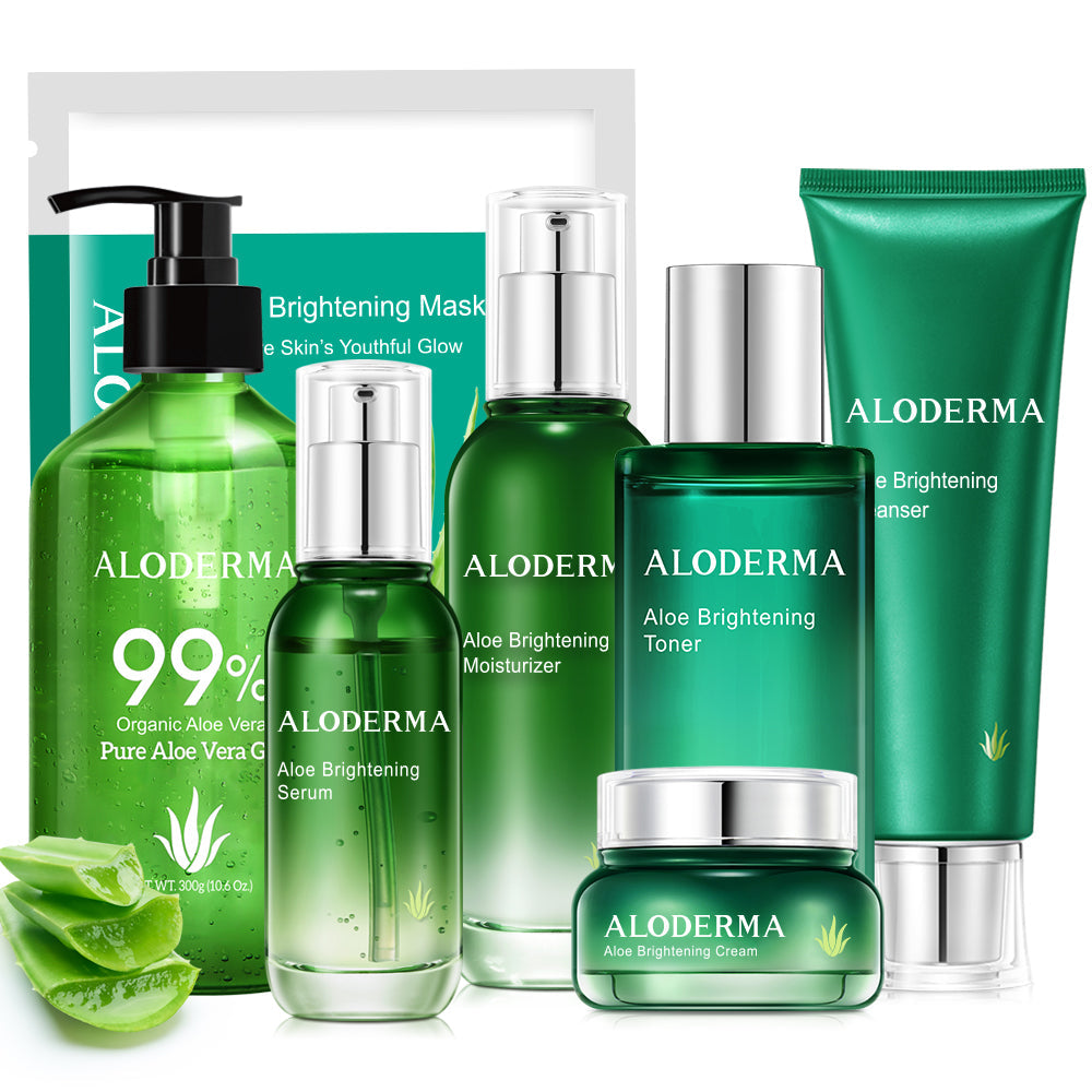 Luxury Aloe Brightening Set from ALODERMA