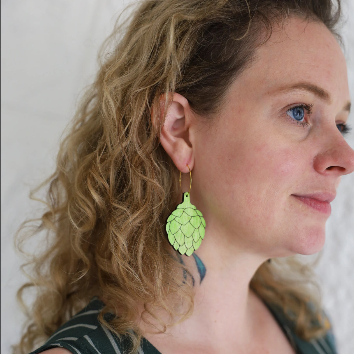 Artichoke Hoops from LE CHIC MIAMI