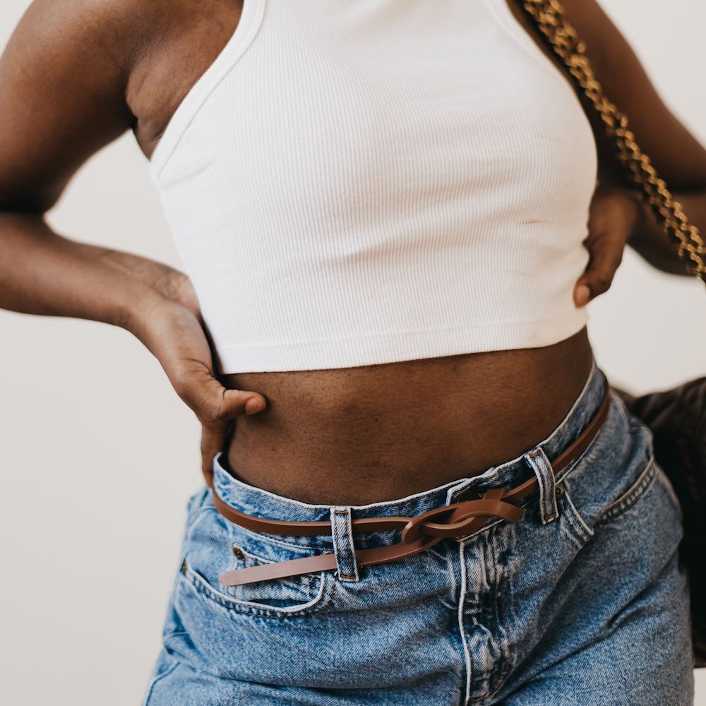 Lydia Leather Belt from Pretty Simple