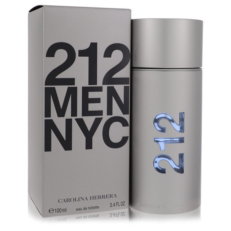 212 by Carolina Herrera Eau De Toilette Spray (New Packaging) 3.4 oz for Men from Avera Group