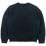 M4344 Berteli Crewneck Sweatshirt - Black From Makobi Jeans USA