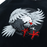 M4344 Berteli Crewneck Sweatshirt - Black From Makobi Jeans USA