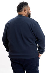 M4348 Benini Sweatshirt - Navy From Makobi Jeans USA