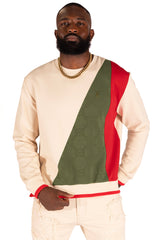 M4348 Benini Sweatshirt - Oat From Makobi Jeans USA