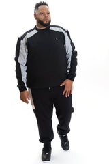 M4350 Daniali Sweatshirt - Black From Makobi Jeans USA