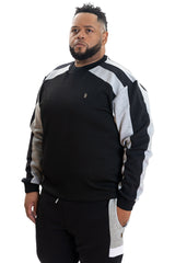 M4350 Daniali Sweatshirt - Black From Makobi Jeans USA