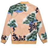 M4470 Beruni Varsity Jacket - Khaki From Makobi Jeans USA