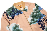 M4470 Beruni Varsity Jacket - Khaki From Makobi Jeans USA