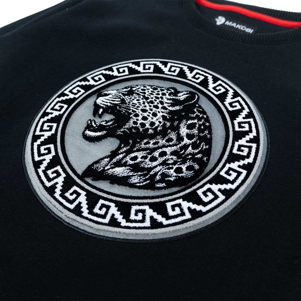 M4590 Pantera Crewneck Sweatshirt - Black From Makobi Jeans USA