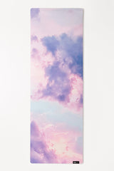 Vegan Suede Yoga Mat - Heart in the Clouds from POPFLEX