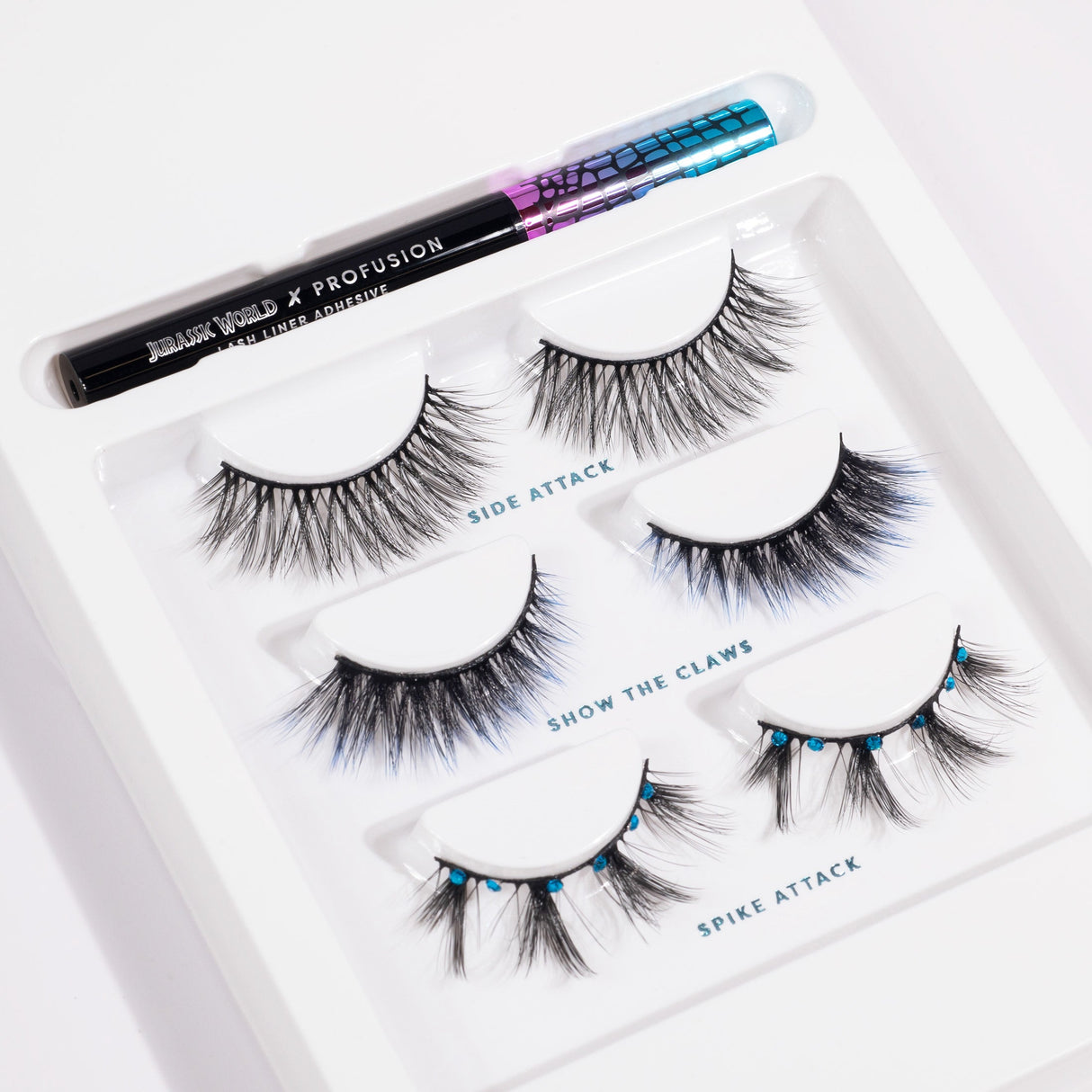 Jurassic World | Nature Unleashed 3pc Lash Set from Profusion Cosmetics
