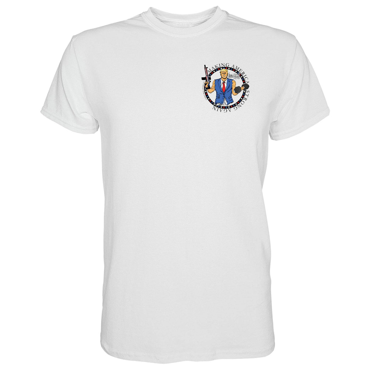 Make America Strong Again Men's T-Shirt from Combat Iron Apparel