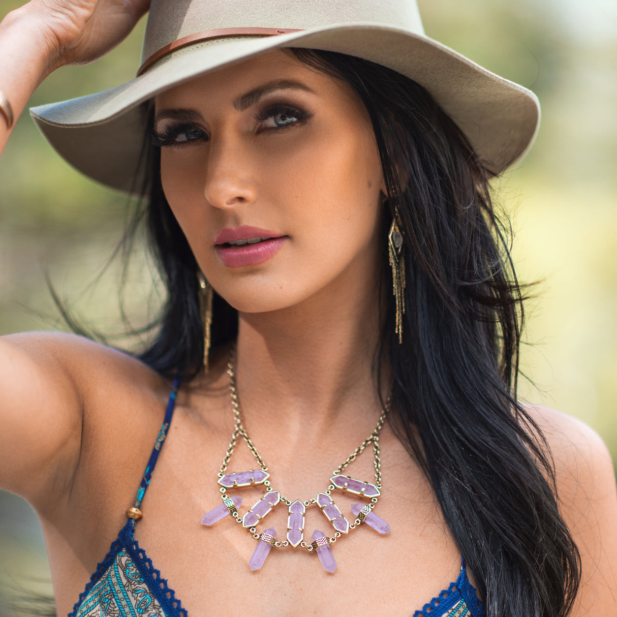 Lonna Love Necklace | Gold from Hiouchi Jewels