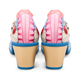 Chocolaticas® Mid Heels Marie Antoinette 3 Women's Mary Jane Pump From Hot Chocolate Design