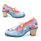 Chocolaticas® Mid Heels Marie Antoinette 3 Women's Mary Jane Pump From Hot Chocolate Design