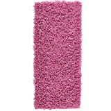 Tache Cotton Chenille Hot Pink Shag Area / Bathroom Rug (MATP) from Tache Home Fashion